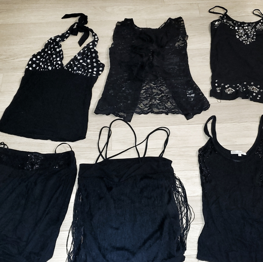 Lot of 6 shirts (black)